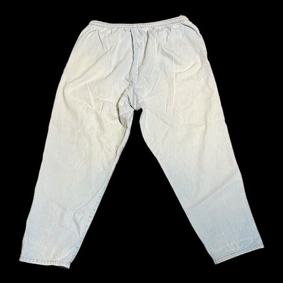 Bobbie Brooks Womens Petite Size 18W Blue Pull On Elastic Waist 100% Cotton Jean - Picture 4 of 4